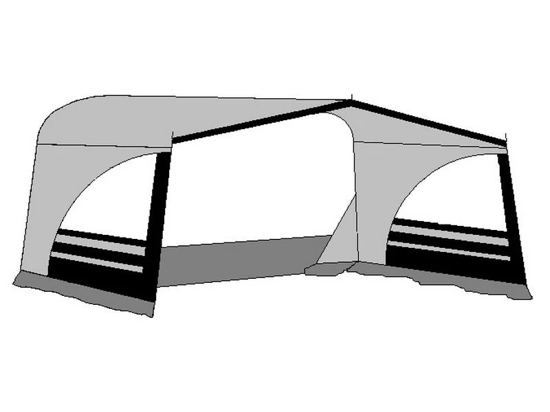 Te Velde Luifel Regenboog 240 Cm Antraciet 3 Te Velde Luifel Regenboog 240 Cm Antraciet
