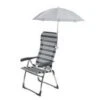 Bo-Camp Stoelparasol Universeel Ø 106cm Grijs -Buiten Kamperen Promotie 10 0 bo camp stoelparasol grijs 7267280