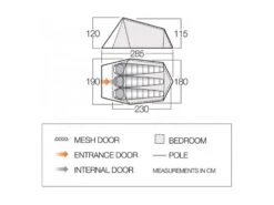 Vango Experience Tent Soul 300 -Buiten Kamperen Promotie 11 2 vango experience tent soul 300 tersoult15165