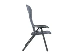 Crespo Kampeer Standen Stoel AP-238 Xl Air-deluxe Grijs Kleur 86 -Buiten Kamperen Promotie 17 3 crespo kampeerstoel ap 238 xl air de luxe kleur 86 grijs