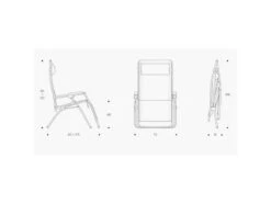 Lafuma RSXA Clip Batyline XL Relaxstoel Zwart -Buiten Kamperen Promotie 17 3 lafuma rsxa clip batyline xl relaxstoel zwart lfm2040 8551