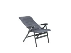 Crespo Kampeer Standen Stoel AP-238 Xl Air-deluxe Grijs Kleur 86 -Buiten Kamperen Promotie 17 5 crespo kampeerstoel ap 238 xl air de luxe kleur 86 grijs