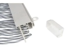 Arisol Vliegengordijn String Grijs-wit -Buiten Kamperen Promotie 21 3 arisol vliegengordijn string grijs wit 5309685