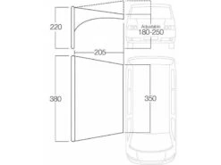 Vango Opblaasluifel Voor Caravan Airbeam Sky Canopy 3,5 Meter -Buiten Kamperen Promotie 23 4 vango opblaasluifel voor caravan airbeam sky canopy 35 meter awqskycang3ja26
