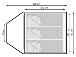 Buiten Kamperen Promotie -Buiten Kamperen Promotie 27 1 eurotrail koepeltent ontario 3 btc ette0856 1