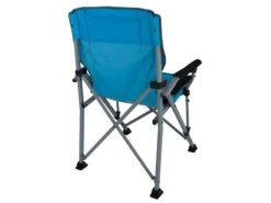 Eurotrail Vouwstoel Bolzano Azure-Zwart -Buiten Kamperen Promotie 30 1 eurotrail vouwstoel bolzano azure zwart etcf1081 5901