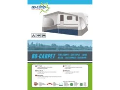 Bo Camp Tenttapijt Bo-carpet Blauw -Buiten Kamperen Promotie 38 2 bo camp tenttapijt bo carpet blauw 4218061