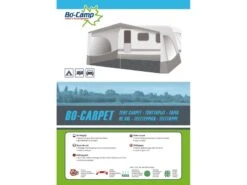 Bo Camp Tenttapijt Bo-carpet Grijs -Buiten Kamperen Promotie 39 2 bo camp tenttapijt bo carpet grijs 4218111
