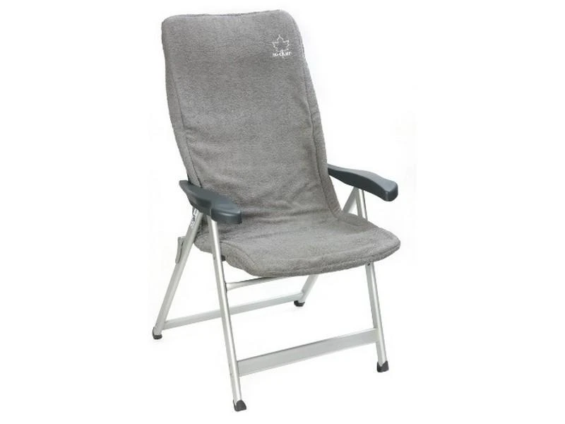 Bo Camp Badstof Stoelhoes Gepolsterd M Donker Grijs