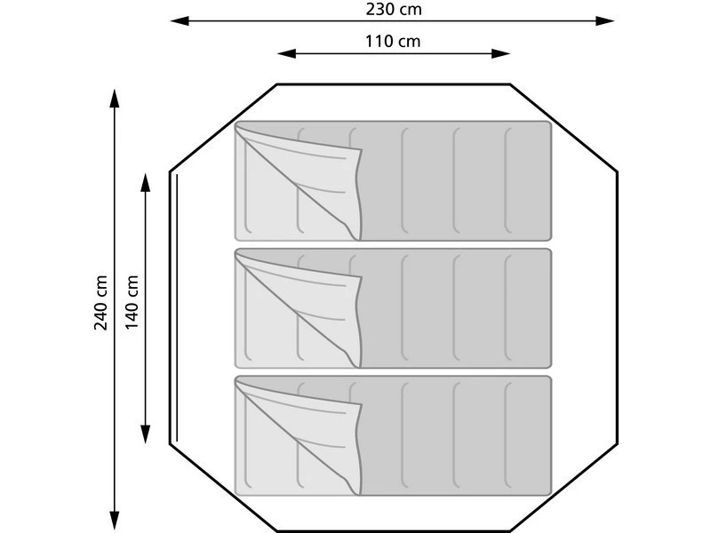 Eurotrail Pop-up Tent Jump 3 5 Eurotrail Pop-up Tent Jump 3 - Afbeelding 3