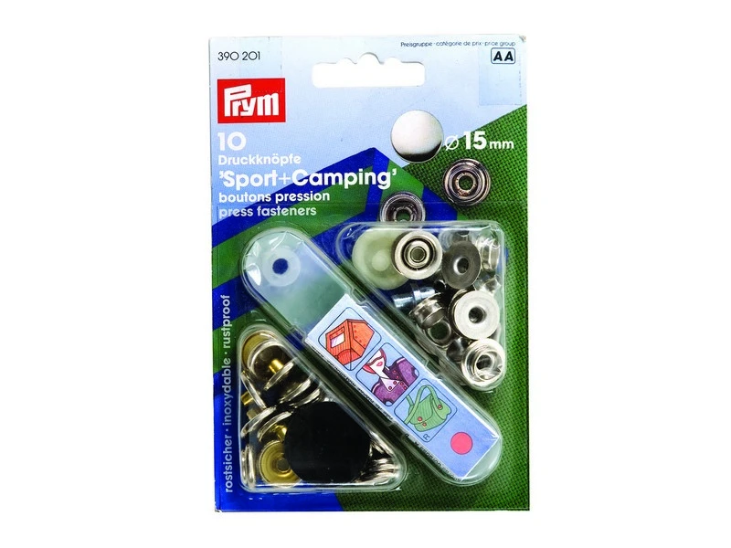 Prym Drukknopen 15 Mm. 3 Prym Drukknopen 15 Mm.