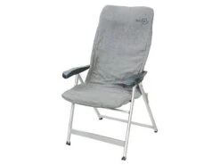 Bo Camp Badstof Stoelhoes Gepolsterd M Licht Grijs