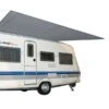 Bo-Camp Caravanluifel Travel L Grijs -Buiten Kamperen Promotie 60 0 bo camp caravanluifel travel l 460x240cm grijs 4471548