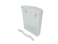 Bo-Camp Afvalbak Compact 6 Liter Grijs -Buiten Kamperen Promotie 62 2 bo camp afvalbak compact 6 liter grijs 5329980