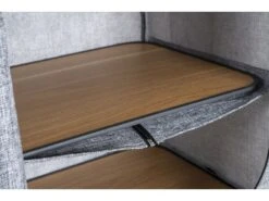 Bo-Camp - Urban Outdoor - Legkast - Norbury - 57x48x80 Cm -Buiten Kamperen Promotie 73 2 bo camp urban outdoor legkast norbury 57x48x80 cm 1693684