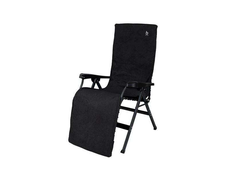 Bo Camp Stoelhoes Badstof Gepolsterd L Antraciet