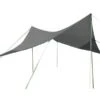 Bo-Camp Tarp Travel Ruit 4 Hoekig -Buiten Kamperen Promotie bo camp tarp 3 travel ruit 4 hoekig grijs 4471490