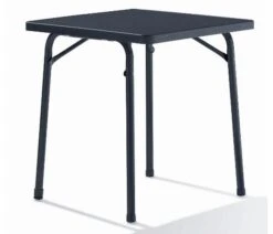 Sieger (camping) Tafel 70 X 70 Cm D.grijs Leisteen Decor.