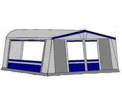 Te Velde Voortent De Vaart Lux 310 Cm. Blauw